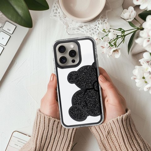 Etui na iPhone 16 PRO MAX Teddy Bear czarne