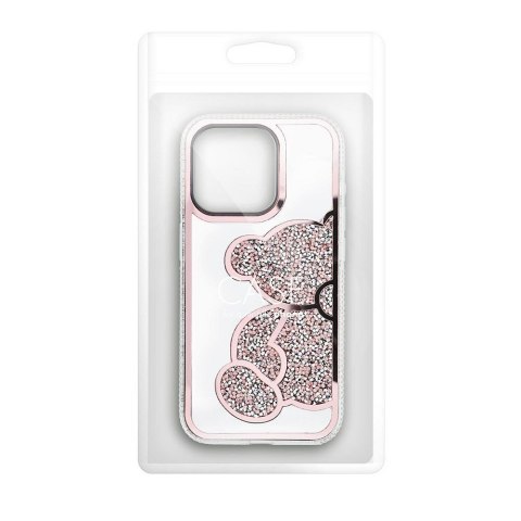 Etui na iPhone 16 PRO Teddy Bear różowe