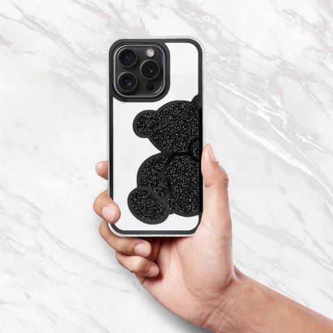 Etui na iPhone 16 Teddy Bear czarne