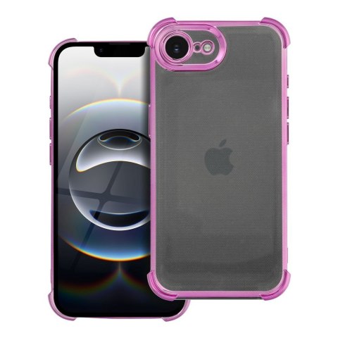 Etui na iPhone 16e (SE 4 2025) / 17e Antishock Electro purpurowe