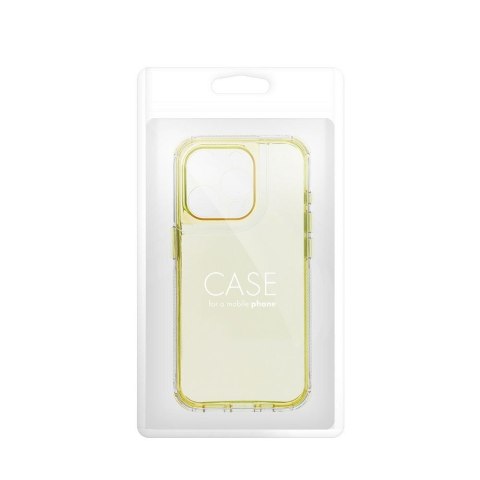 Etui na iPhone 16e (SE 4 2025) / 17e Matrix Clear żółte