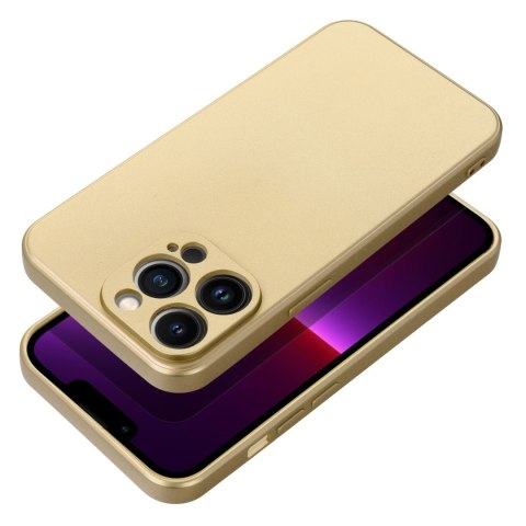 Etui na iPhone 16e (SE 4 2025) / 17e Metallic złote