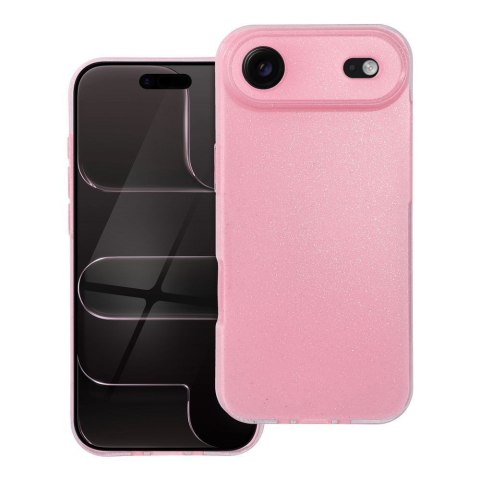 Etui na iPhone 17 AIR Clear Case 2 mm Blink różowe