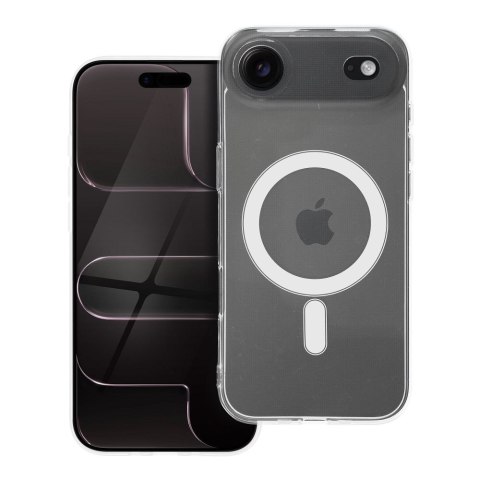 Etui na iPhone 17 AIR Clear Case 2 mm Mag Cover zgodne z MagSafe (camera protection) transparentne