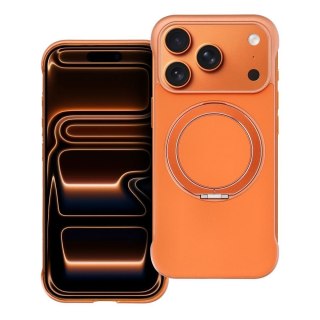Etui na iPhone 17 AIR Edge Free zgodne z MagSafe pomarańczowe