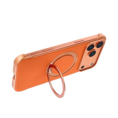 Etui na iPhone 17 AIR Edge Free zgodne z MagSafe pomarańczowe