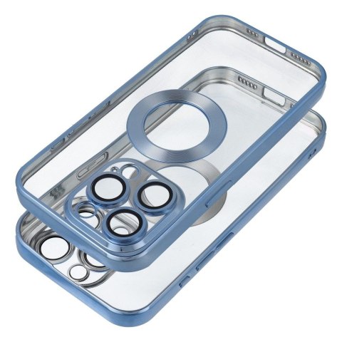 Etui na iPhone 17 AIR Glam niebieskie