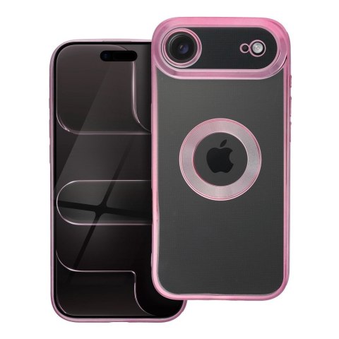 Etui na iPhone 17 AIR Glam pudrowy róż