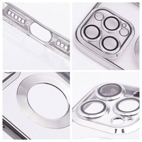 Etui na iPhone 17 AIR Glam srebrne