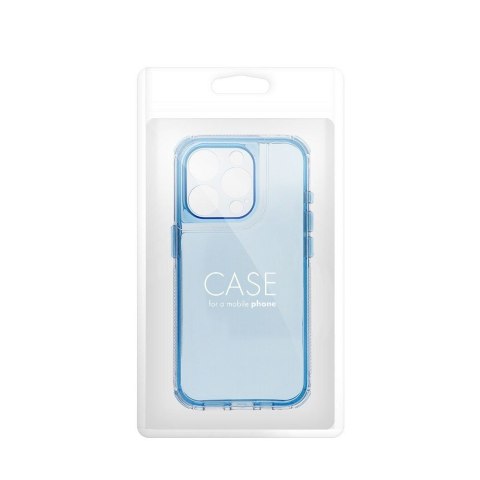 Etui na iPhone 17 AIR Matrix Clear niebieskie