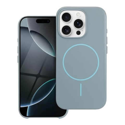 Etui na iPhone 17 Pro / 18 Pro (low camera edge) Glossy Mag Cover zgodny z MagSafe miętowe