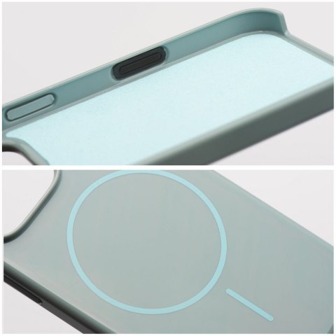 Etui na iPhone 17 Pro / 18 Pro (low camera edge) Glossy Mag Cover zgodny z MagSafe miętowe