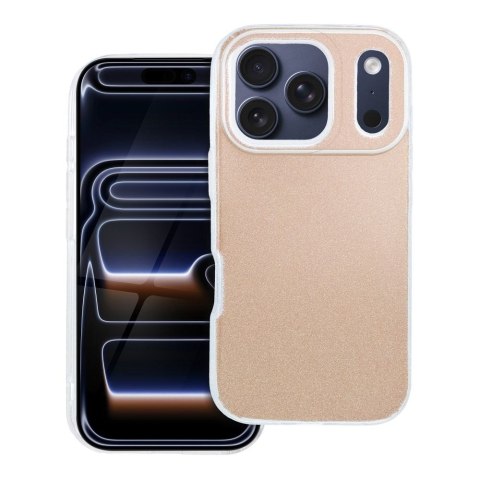 Etui na iPhone 17 Pro / 18 Pro (low camera edge) Shining złote