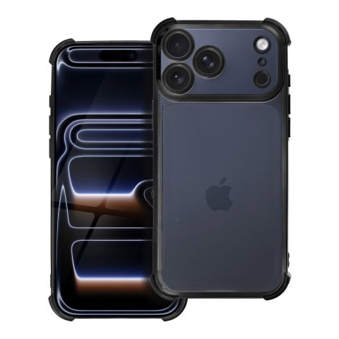 Etui na iPhone 17 Pro Max / 18 Pro Max (low camera edge) Antishock Electro czarne