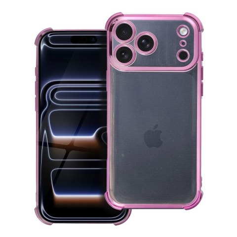 Etui na iPhone 17 Pro Max / 18 Pro Max (low camera edge) Antishock Electro purpurowe