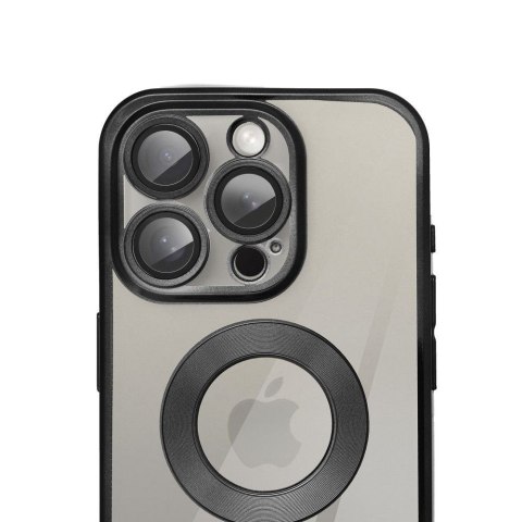 Etui na iPhone 17 Pro Max / 18 Pro Max (low camera edge) Glam czarne