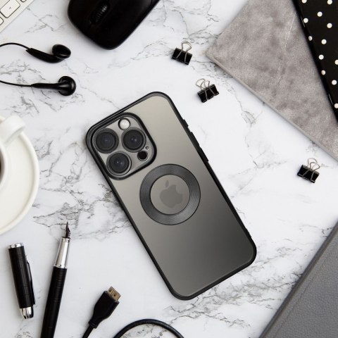 Etui na iPhone 17 Pro Max / 18 Pro Max (low camera edge) Glam czarne