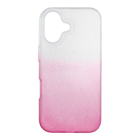Etui na iPhone 17 Shining transparentne różowe