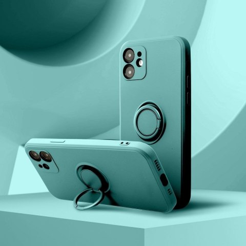 Etui na iPhone 17 Silicone Ring zielone