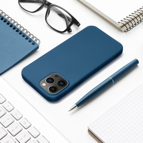 Etui na iPhone 17 Silicone niebieskie
