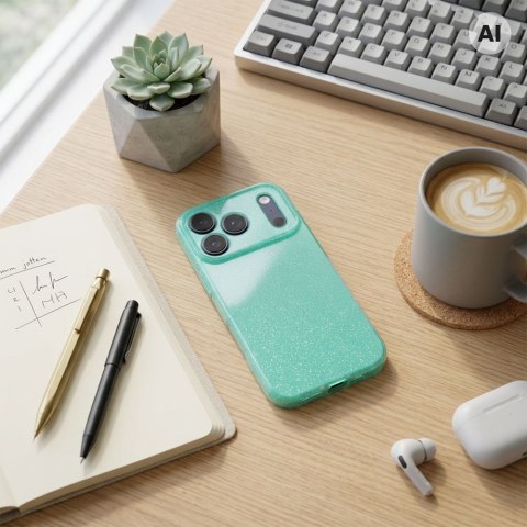 Etui na iPhone 18 Pro / 17 Pro Clear Case 2 mm Blink miętowe