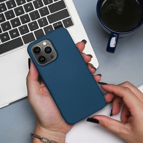 Etui na Oppo Find X9 ULTRA Silicone niebieskie