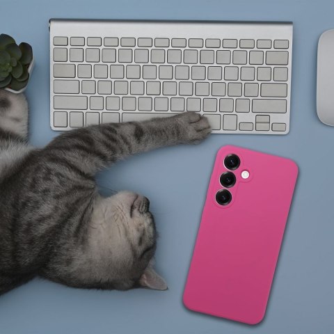 Etui na Realme 15 / 15 PRO Silicone 2mm (camera protection) różowe