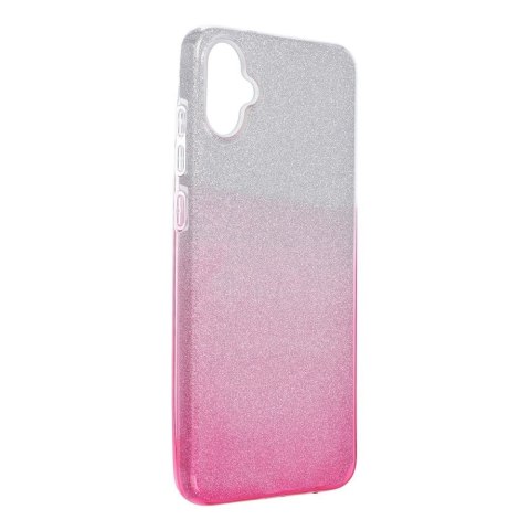 Etui na Samsung A05 Shining transparentne różowe
