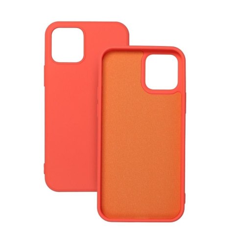 Etui na Samsung A12 Silicone brzoskwiniowe