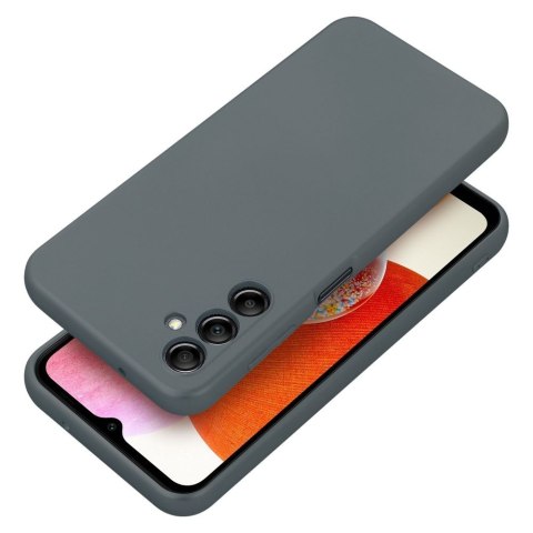 Etui na Samsung A14 5G / A14 4G Metallic szare