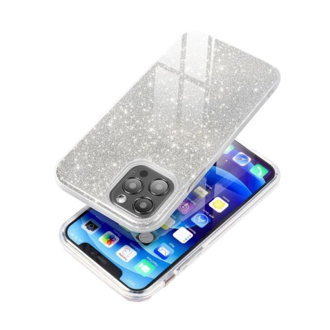 Etui na Samsung A15 5G / A15 4G Shining srebrne