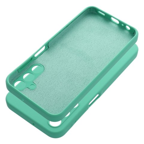 Etui na Samsung A15 5G / A15 4G Silicone 2mm (camera protection) miętowe