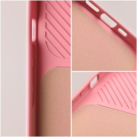 Etui na Samsung A15 5G / A15 4G Slide jasnoróżowy