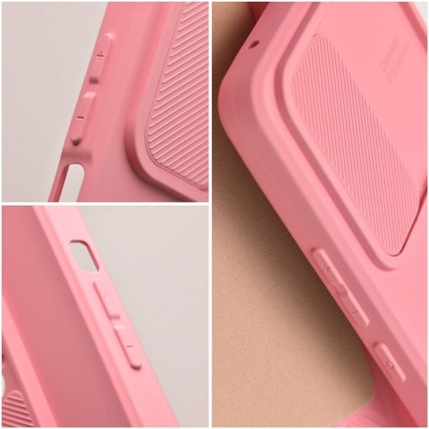 Etui na Samsung A15 5G / A15 4G Slide jasnoróżowy