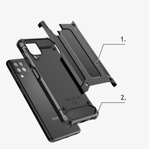 Etui na Samsung A22 5G Armor czarne