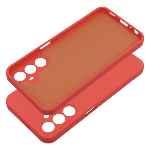 Etui na Samsung A25 5G Silicone brzoskwiniowe