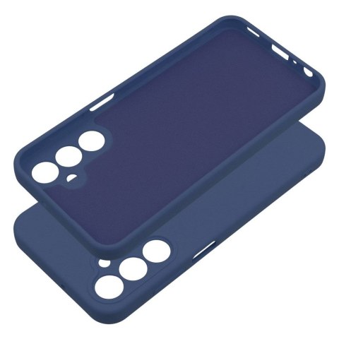 Etui na Samsung A25 5G Silicone niebieskie