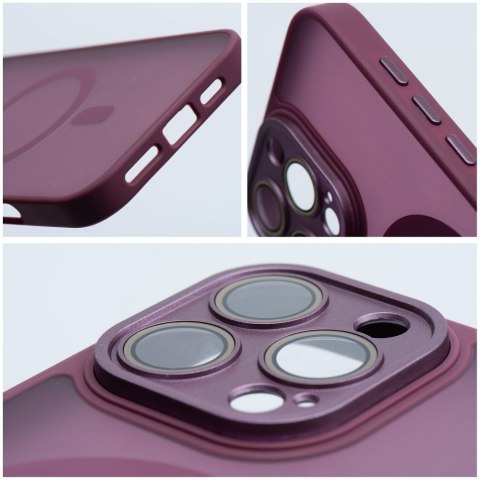 Etui na Samsung A26 Variete Mag Cover zgodne z MagSafe fioletowe