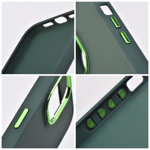 Etui na Samsung A35 5G Frame zielone