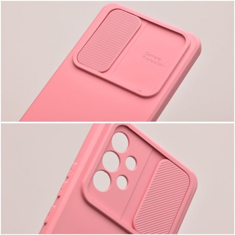 Etui na Samsung A35 5G Slide jasnoróżowy