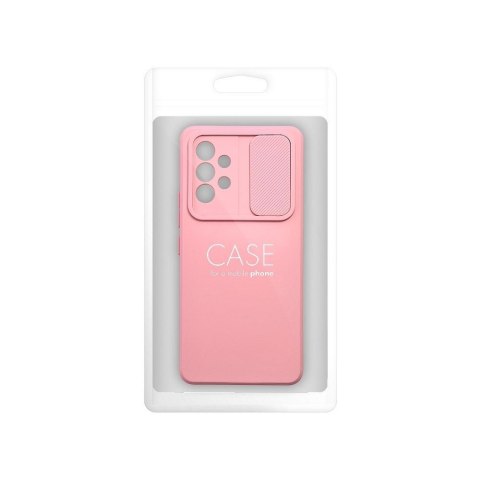 Etui na Samsung A35 5G Slide jasnoróżowy