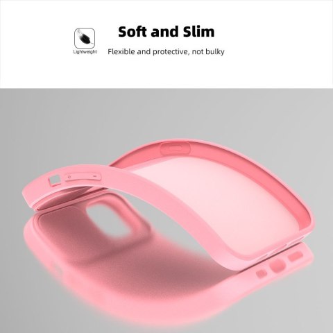 Etui na Samsung A35 5G Slide jasnoróżowy