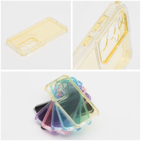 Etui na Samsung A36 5G Matrix Clear żółte