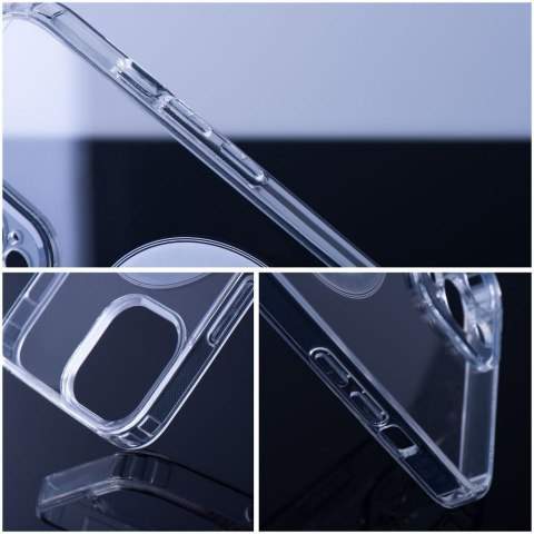 Etui na Samsung A36 Clear Mag Cover (MID) zgodne z MagSafe transparentne