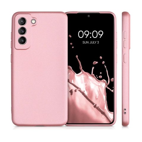 Etui na Samsung A37 5G Metallic różowe