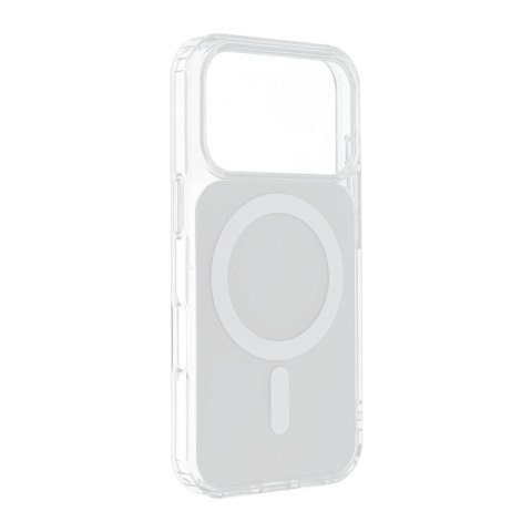 Etui na Samsung A37 Clear Fusion Mag Cover zgodne z MagSafe białe