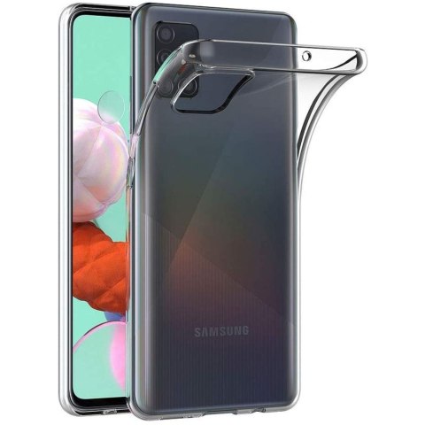 Etui na Samsung A51 Clear Case 2 mm Box transparentne