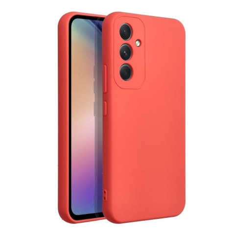 Etui na Samsung A54 5G Silicone brzoskwiniowe