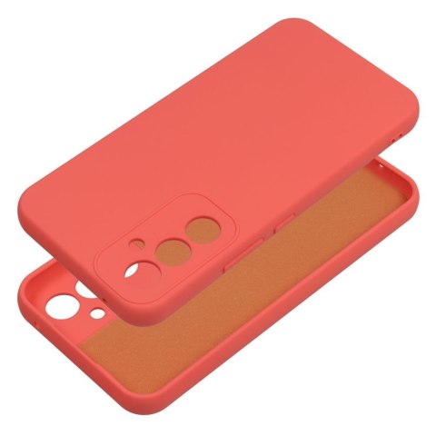 Etui na Samsung A54 5G Silicone brzoskwiniowe