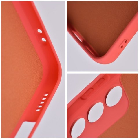 Etui na Samsung A54 5G Silicone brzoskwiniowe